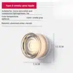 Amber Jelly Sleek LED Wall Lamp - Nordic Energy-efficient Smokey Grey Acrylic Sconce for Corridor Entryway Study – styled in