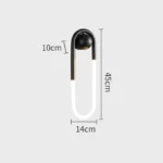 Tinlaibor Minimalist Wall Lamp Modern Designer Creative Study Living Room Bedroom Background CE Wall Light Bedhead – side