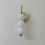 Nordic Bedhead Wall Lamp for Bedroom Corridor Minimalist Glass Wall Light Living Room Background Home Decoration Indoor