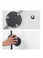 Magnetic Rechargeable 50 Wall Lamp Black Gold For Living Room Bedroom Hallway Study Stairwell Cloakroom LED Lighting Wiring