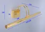 Modern wall lamp for bathroom mirror lighting