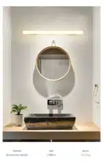 Wall Lamps Bathroom Led Mirror Light Waterproof 12W 16W 22W AC85-265V LED Tube Modern Wall Lamp Bathroom Lighting – styled