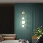 Nordic Designer Led Wall Light for Living Room Bedroom Corridor Modern Simple Golden Wall Lamp Decoration Indoor Lighting