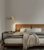 Minimalist Copper Wall Lamp With Rotatable Switch Wall Light Living Room Bedroom Eye Reading Lamp