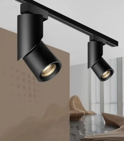 High Quality COB Led Track light 9W 12W15W 18W Rail Track Lamps Lights Aluminum Ceiling Rail Track lighting Spot Rail