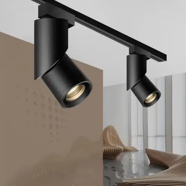 High Quality COB Led Track light 9W 12W15W 18W Rail Track Lamps Lights Aluminum Ceiling Rail Track lighting Spot Rail