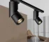 High Quality COB Led Track light 9W 12W15W 18W Rail Track Lamps Lights Aluminum Ceiling Rail Track lighting Spot Rail