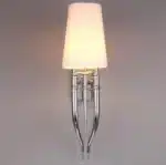 2025 Fabric Wall Lamp Modern Iron Wall Lights Dining Living Room Bedroom Creative Double Head AC85-265V Sconce Light