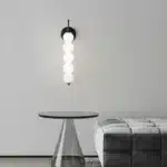 Nordic Bedhead Wall Lamp for Bedroom Corridor Minimalist Glass Wall Light Living Room Background Home Decoration Indoor