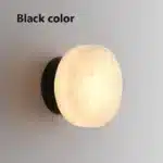 Luxury Spain natural Marble Round Wall Lamp Nordic Modern LED room Light living room Bedroom Passage corridor High-end
