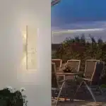 Outdoor Waterproof Wall Lamps Strip Natural stone Wall Lights LED Wall Lamp Bedroom Exterior Outdoor Lighting 110V 220V