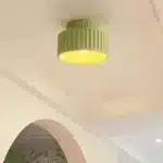 Nordic Surface Mounting Ceiling Light Resin Lamp For Bedroom Hallway Living Room – close-up detail