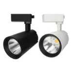 Led Track Light 110-220V Lamp 40W COB Anti dizziness Spotlight Rail Lighting Fixture for Decor Clothing Store Shopping mall