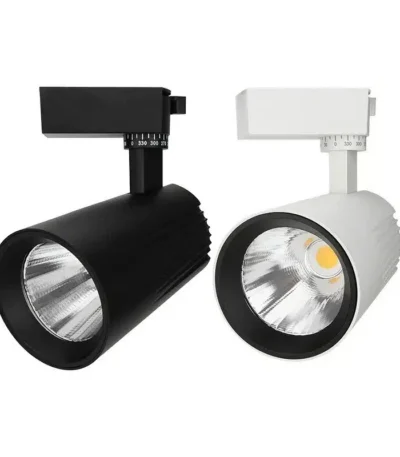 Led Track Light 110-220V Lamp 40W COB Anti dizziness Spotlight Rail Lighting Fixture for Decor Clothing Store Shopping mall