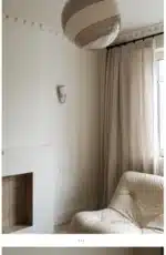 Retro Wall Lamp LED Living Room Background Wall Aisle Stair Lamp Bedroom Bedside Lamp – in a cozy room setting