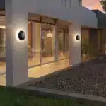 Aluminum Outdoor waterproof wall lamp, courtyard garden, modern and minimalist balcony, living room, bedroom, indoor wall