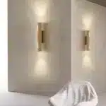 Nature Yellow Stone Wall Lamp Modern Sconce Wall Light Spotlight Bedside Living Room Bedroom Aisle Corridor Lighting