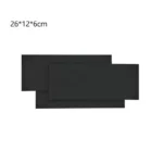 Modern wall sconce with three-layer stacked LED design in a living room
