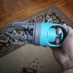 Goldoma Trail Dog Poop Scooper with Built-In Bag Dispenser