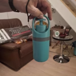 Goldoma Trail Dog Poop Scooper with Built-In Bag Dispenser