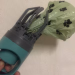 Goldoma Trail Dog Poop Scooper with Built-In Bag Dispenser