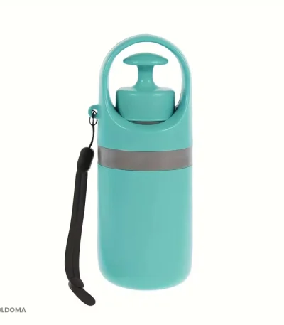 Goldoma Trail Dog Poop Scooper with built-in bag dispenser in use