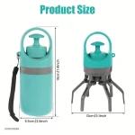 Goldoma Trail Dog Poop Scooper with built-in bag dispenser in use