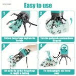 Goldoma Trail Dog Poop Scooper with built-in bag dispenser in use